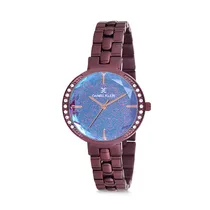 Relógio Analógico Feminino Daniel Klein Premium DK12068-5 - Bordô