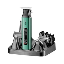 Maquina de VGR V-117 Barba/Cabelo 6 Em 1 / LCD