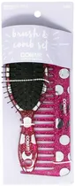 Kit Escova de Cabelo Conair Brush Comb - 95377PK (2 Peças)