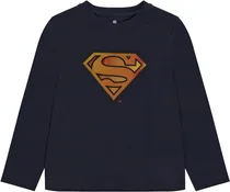 Camiseta Manga Longa Infantil Super Man Orchestra HGANU6-BLF - Masculina