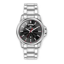Relógio Analógico Masculino Daniel Klein Premium DK.1.12365-1 - Prata e Preto