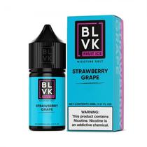 Essencia Vape BLVK Fruit Ice Salt Strawberry Grape 50MG 30ML