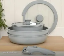 Balzano Detachable Forged Alum Cookware Set BZ-6PC