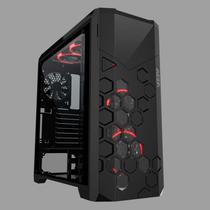 Gabinete Azza 6000B Storm Preto RGB Eatx