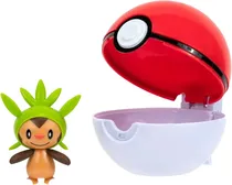 Pokémon Clip ´N´ Go Chespin + Poké Ball Jazwares - PKW3134