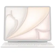 Teclado Apple Magic Keyboard A3340 MDFW4LL/A para iPad Air 13" (M3) - Branco (Inglês)