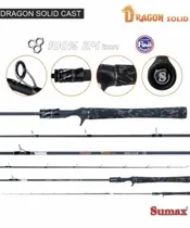 Sumax Pesca Vara Dragon DGSC-6.0MH 6"0" 10-20LB Carb CT 1P