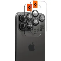 Protetor de Câmera para iPhone 14/15/16 Pro Max Spigen Optik PROAGL05205 - Black
