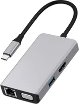 Hub USB-C 3.1 Satellite A-HUBC57 7 Em 1