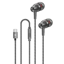 Fone de Ouvido com Fio Ur UE-07 Earphone Super Bass / USB-C - Preto