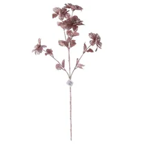 Ramo Natalino Cor Rose Brilhante 90 CM