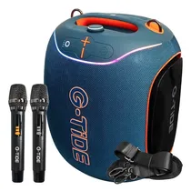 Caixa de Som Portátil G-Tide Thunderbass Max Bluetooth - Azul