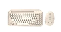 Teclado/Mouse BT/Wir FTX FTXGK01 Español Pop Gold Dual