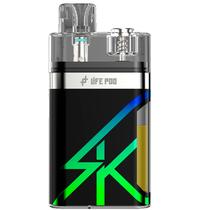 Vaper Descartavel Life Pod SK Kit 10000 Puffs com 5% Nicotina - Blueberry Lemon Frost