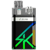 Vaper Descartável Life Pod SK Kit 10000 Puffs com 5% Nicotina - Blueberry Lemon Frost