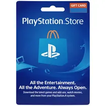 Cartão Presente Sony Playstation Store de 10$
