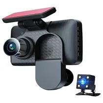 Camara DVR p/Auto Sate A-DVR005 3CAM Full HD  Camara DVR ...