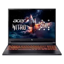 Notebook Gamer Acer Nitro V ANV16-61-R8UE 16" AMD Ryzen Ai 7-350 1TB SSD 16GB Ram Nvidia Geforce RTX 5060 - Preto
