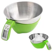 Balança Digital Cozinha com Tigela e Xícara Medidora







 Inox