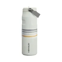 Botella Térmica Stanley Iceflow Flip Straw 10-11283-180 710ML Cream Ash Stripe