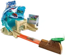 Hot Wheels Batalha Na Praia com Tubarão Mattel - FNB21