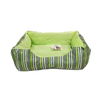 Cama para Mascota Pawise Rayas Verdes