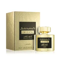 Perfume Unisex Lattafa Confidential Private Gold Edp 100ML