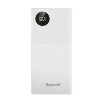 Ecopower Cargador Portatil EP-C523 12000MAH Blanco