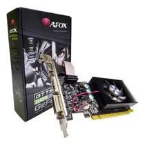 Placa de Video Afox 2GB Nvidia Geforce GT730 GDDR3 AF730-2048D3L3-V3 128BITS 700MHZ HDMI, DVI, VGA(D-Sub)