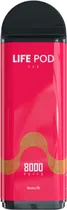 Vape Descartável Life Pod - Strawberry Kiwi - 8000 Puffs