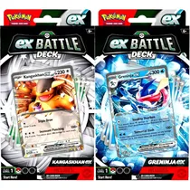 Cartas Pokémon TCG Greninja Ex/Kangaskhan Ex Battle Deck