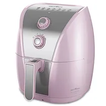 Fritadeira Elétrica Britania Airfry BFR40RS Inox com 1500W/5L/220V - Rosa