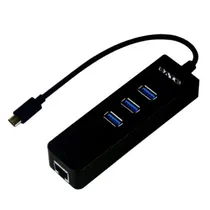 Hub USB Satellite A-HUB41 com 3 Portas USB 3.0 - Black