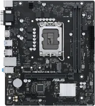 Placa Mãe Asus Prime H610M-CS D4 LGA1700/ 2XDDR4/ PCI-e/ HDMI/ M.2/ PS/ 2/ VGA
