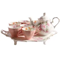 Conjunto de Porcelana para Cha e Café 8PÇ.