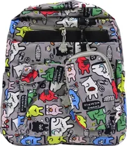 Mochilla Infantil ML-5335 - Cinza
