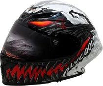 Capacete para Moto LV Cool Helmets P8 -Tamanho L (59-60) Venom Red  Capacete pa...