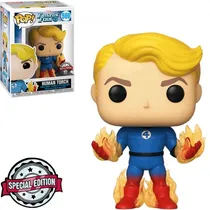 Funko Pop Marvel Fantastic Four 4 Human Torch Transiti *Ex* 569