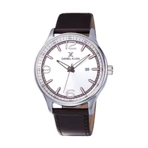 Relógio Analógico Masculino Daniel Klein Premium DK12019-5 - Marrom e Prata