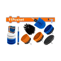 Kit de Cepillo para Taladro Wadfow WND5403 1/4 11 Piezas