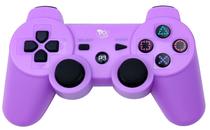 Controle Sem Fio Play Game Doubleshock para PS3 - Purple