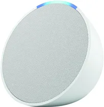 Speaker Amazon Echo Pop com Alexa - Glacier White (1RA Geração) (Caixa Feia)