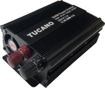 Inversor de Voltagem para Carro Tucano Power Inverter 24V A 110V/60HZ 500W Preto