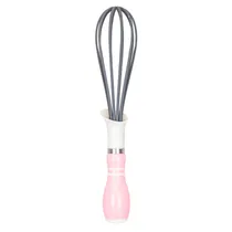 Batedor Manual de Silicone Rosa
