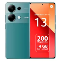 Cel Xiaomi Redmi Note 13 Pro 4G DS/12RAM/512GB 6.67 Green Glob BR L/P