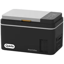 Caixa Térmica Portátil Quanta QTCP30 de 30 Litros Bivolt - Preto/Cinza