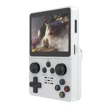 Consola Game Portatil R35S DDR3L / Tela 3.5" / 1GB / 3D / TF / 3500MAH - Branco