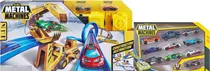 Combo Pista + Carrinhos Metal Machines Zuru - 6703/6750