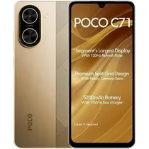 Celular Xiaomi Poco C71 3/64GB Gold (Global)