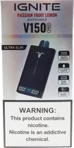 Vape Descartável Ignite V150 Pro Passion Fruit Lemon 15000 Puffs